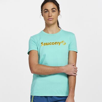 

Женские футболки Saucony Rested