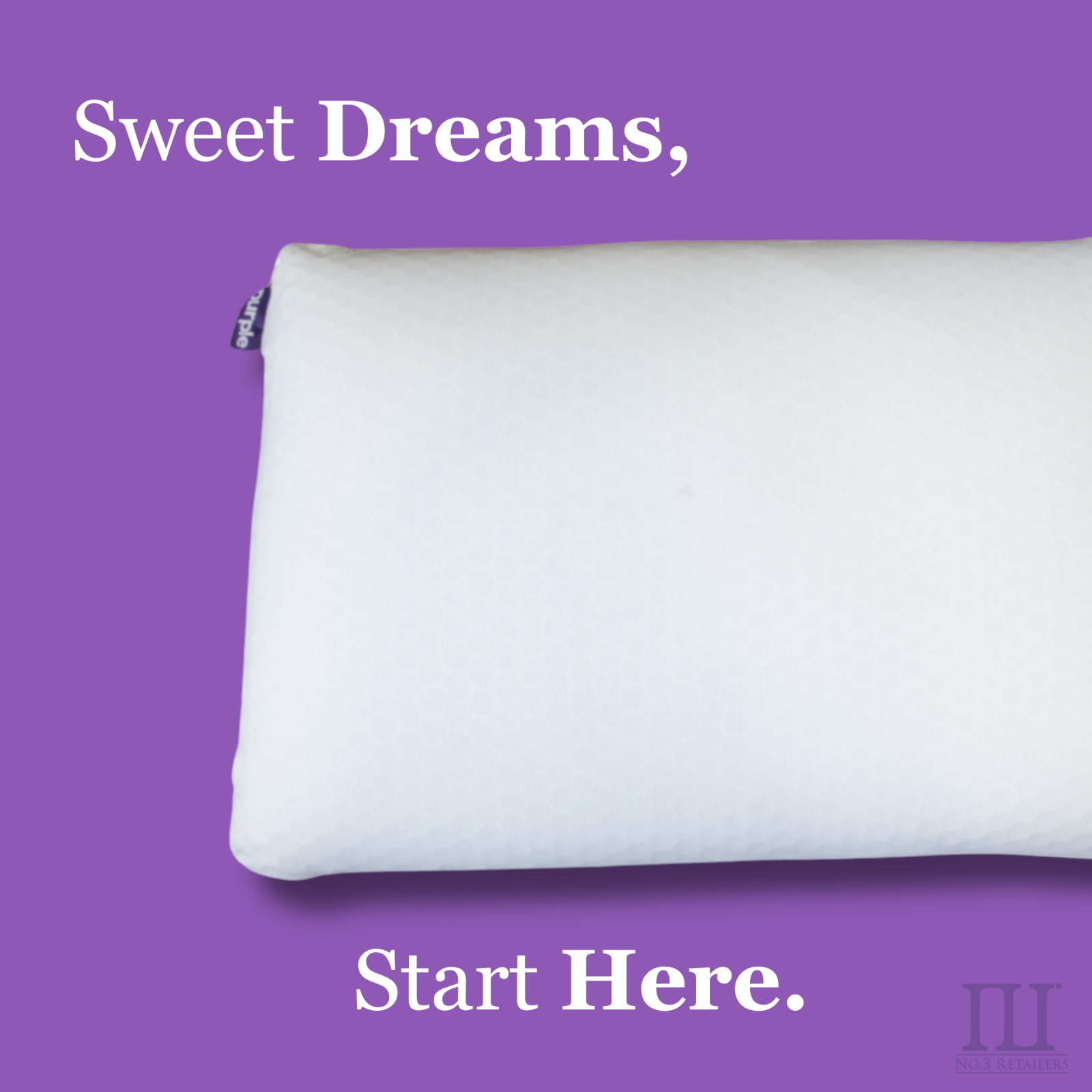 Purple Harmony Pillow - The Greatest Pillow Ever Invented - Standard, Tall C