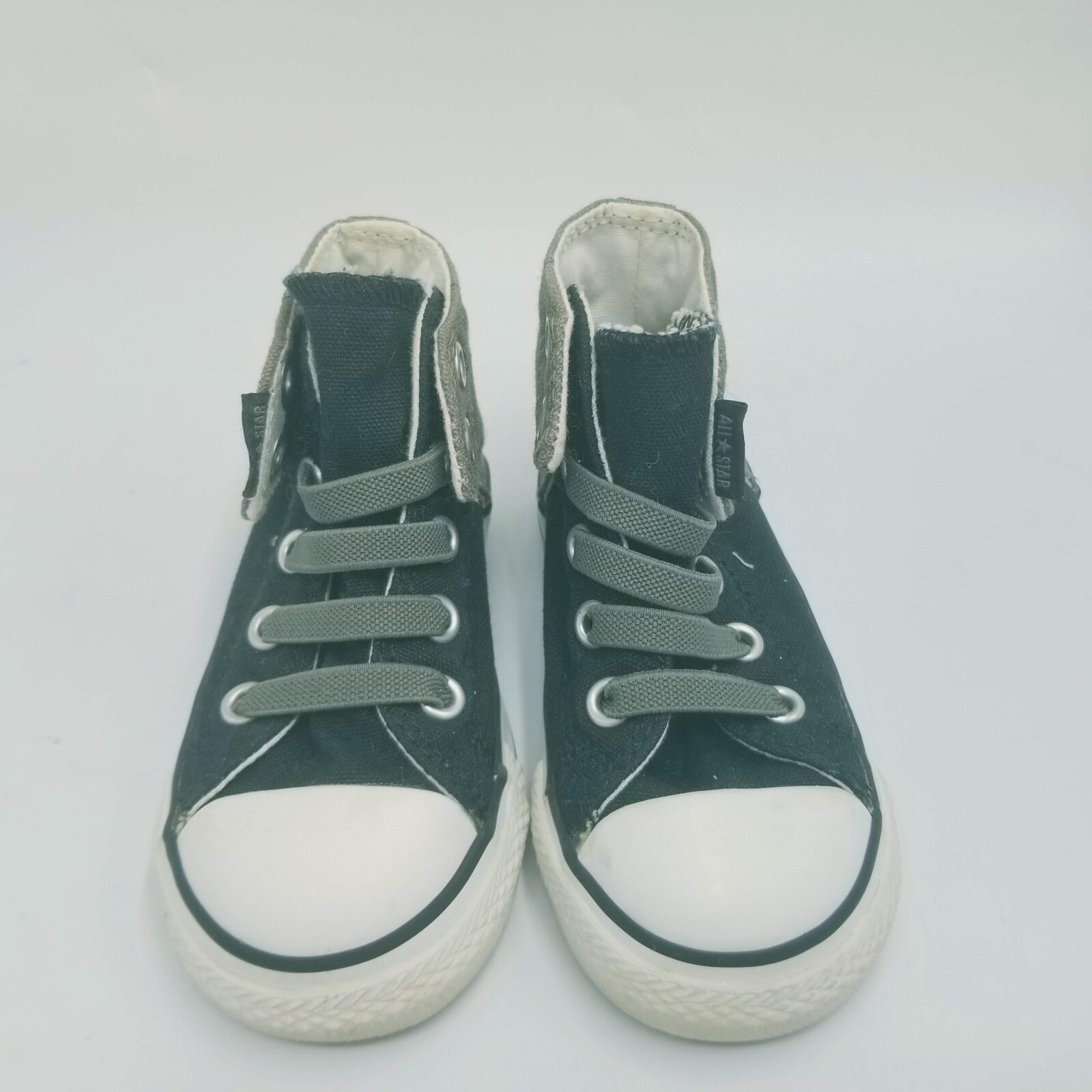 High Top Converse Sneakers Grey 