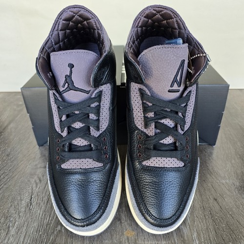 Pre-owned Jordan Air  3 Retro X A Ma Maniere Wyws, Us Size 11w-13w, Brand New, Fz4811-001 In Black