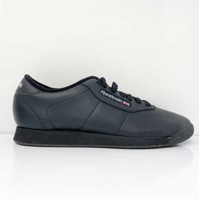 

Reebok Womens Princess 107655175 Черные повседневные кроссовки, размер 9, Черный, Princess