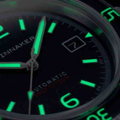 Pre-owned Spinnaker Fleuss Automatic Prussian Blue