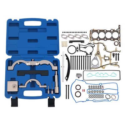 Head Gasket Bolts + Timing Chain & Locking Kit For Chevrolet Cruze 1.4L Turbo