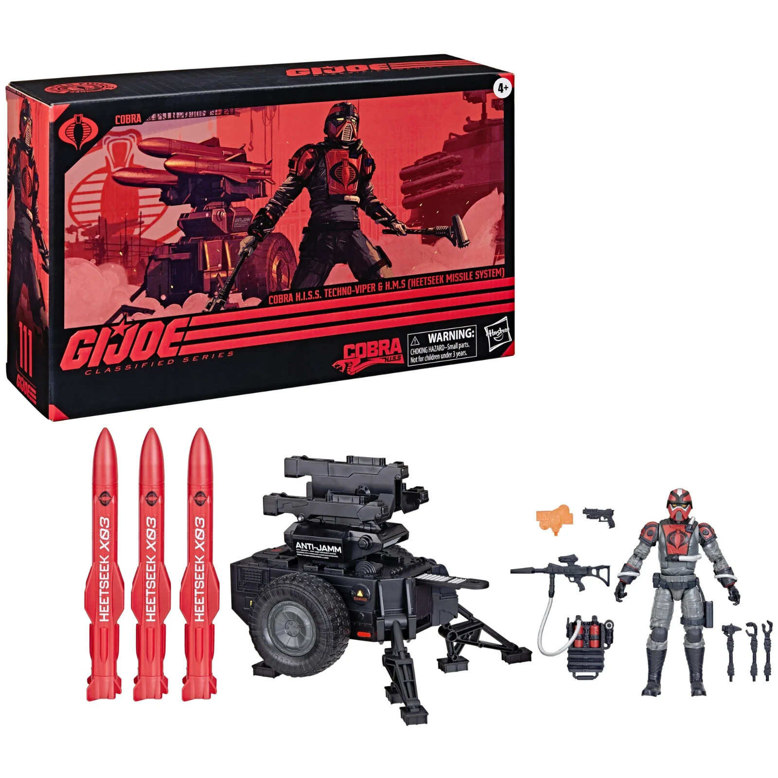 G.I. Joe Classified COBRA H.I.S.S. Techno Viper & H.M.S.