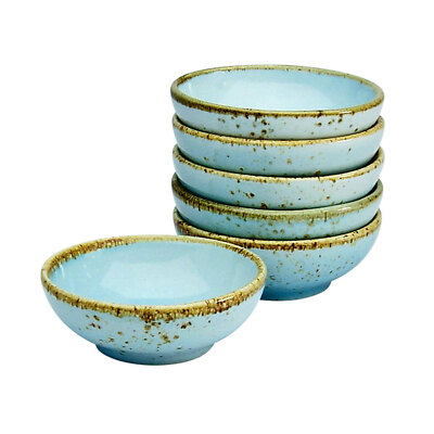 CreaTable Nature Collection 6-er Sojaschalen Tapaschalen Steinzeug