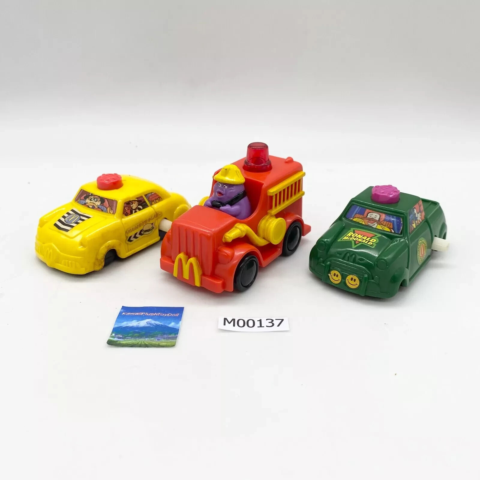 McSurprise Rides M137 McDonald's Happy Meal Toys 1996-1998