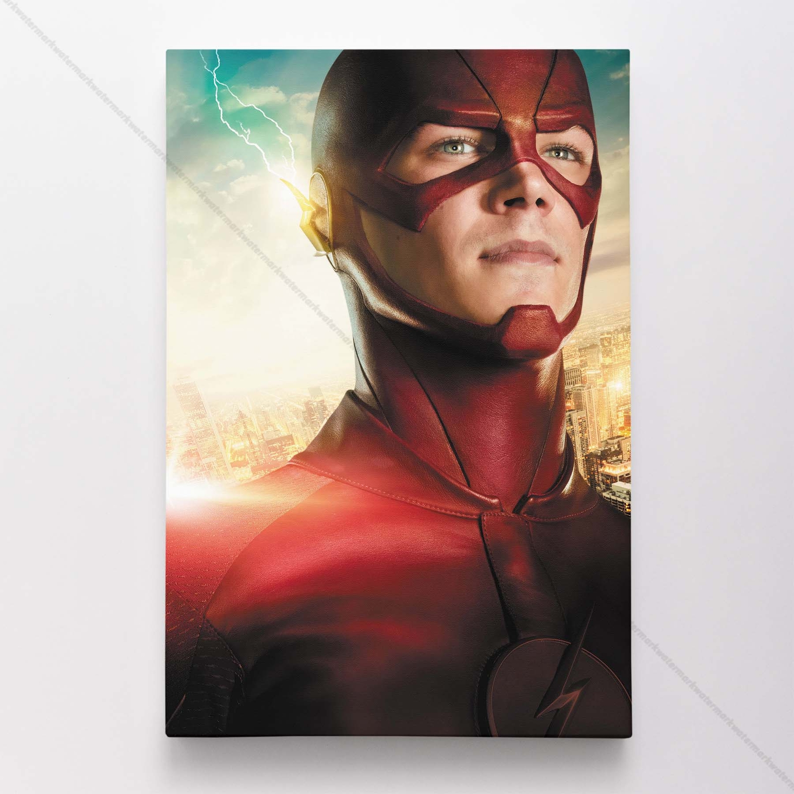 Flash Poster Canvas DC Justice League Comic Book Cover Art Print #9583