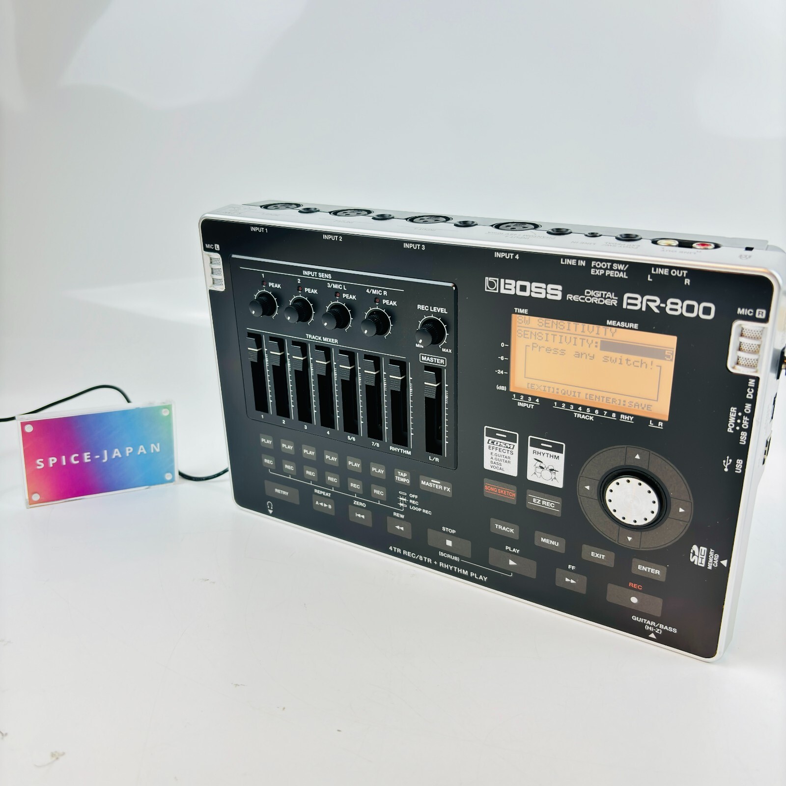 BR-800 BOSS レコーダー BOSS BR-800 Digital Recorder Multi Track 8-Track Portable