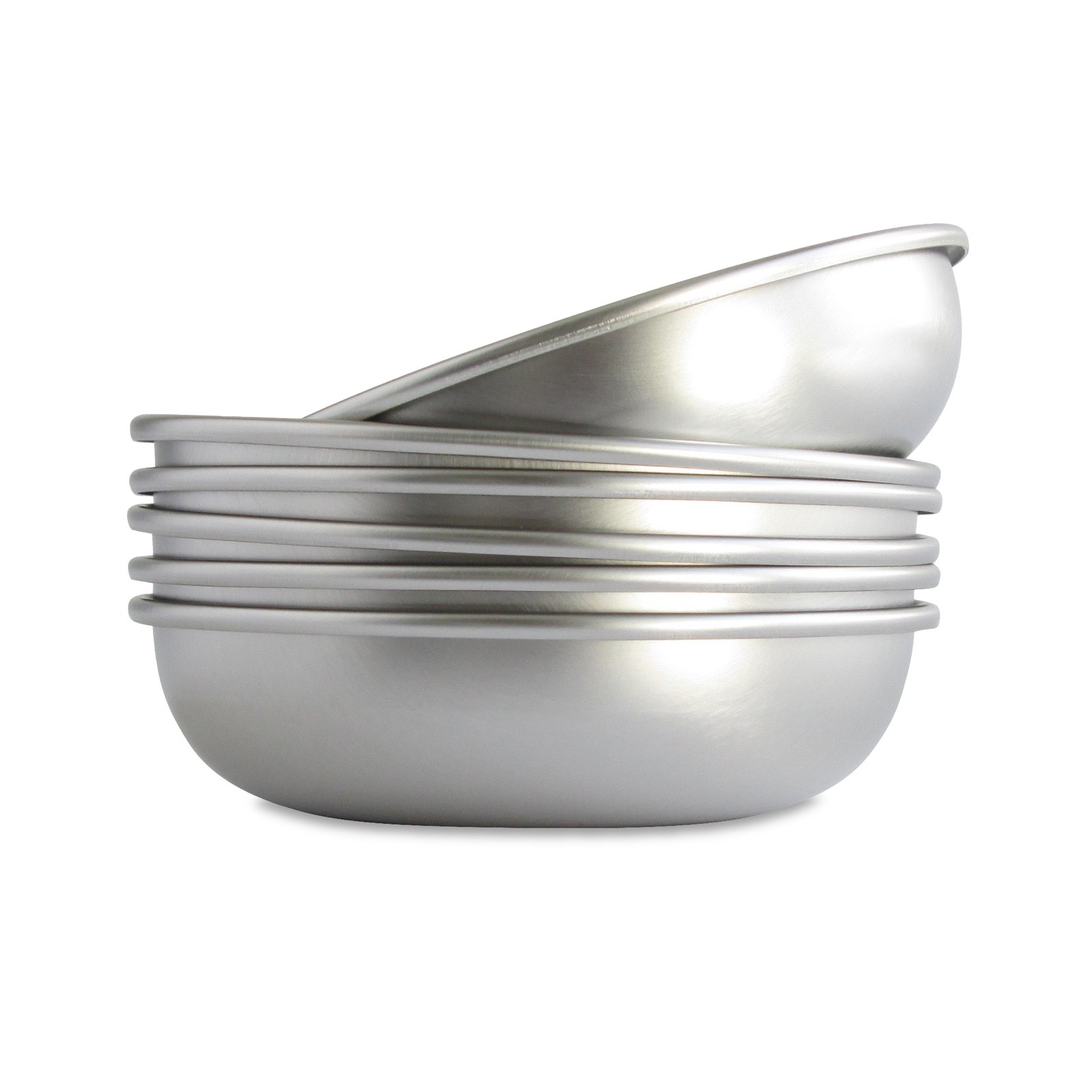 Basis Pet Made in the USA Stainless Steel Cat Food & Water Dish