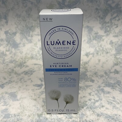 Lumene Classics Nurturing Eye Cream 0.5oz - New