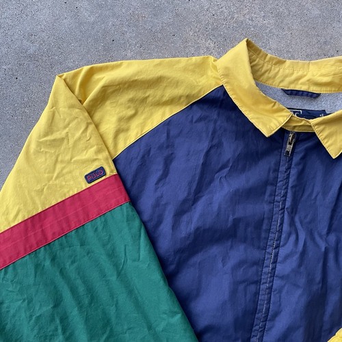 Vtg Polo Ralph Lauren Color block Fleece Lined Jacket Full Vtg Polo Ralph Lauren Color block Fleece Lined Jacket Full