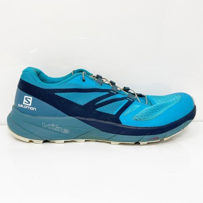 

Мужские кроссовки Salomon Sense Ride 2 406738, синие кроссовки, размер 8, Синий, Sense Ride 2