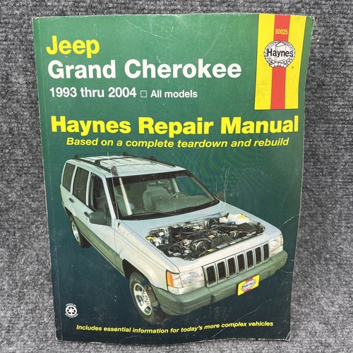 Jeepグランドチェロキー1993~1998年全モデルヘインズ 修理マニュアル Jeepグランドチェロキー1993~1998年全モデルヘインズ 修理