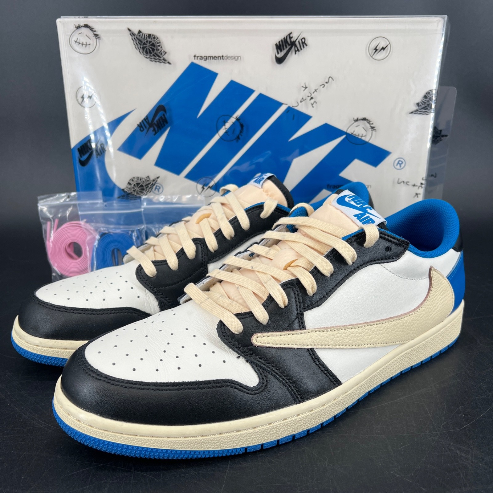 TravisScott×Fragment×NikeAirJordan 1 Low Jordan x Travis Scott x Fragment Air Jordan 1 Low OG SP