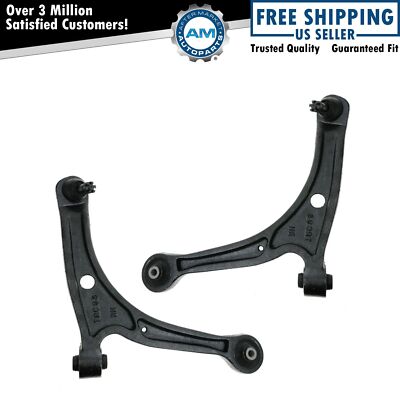Front Lower Control Arms w/ Ball Joints Pair Set NEW for Acura MDX Honda Pilot