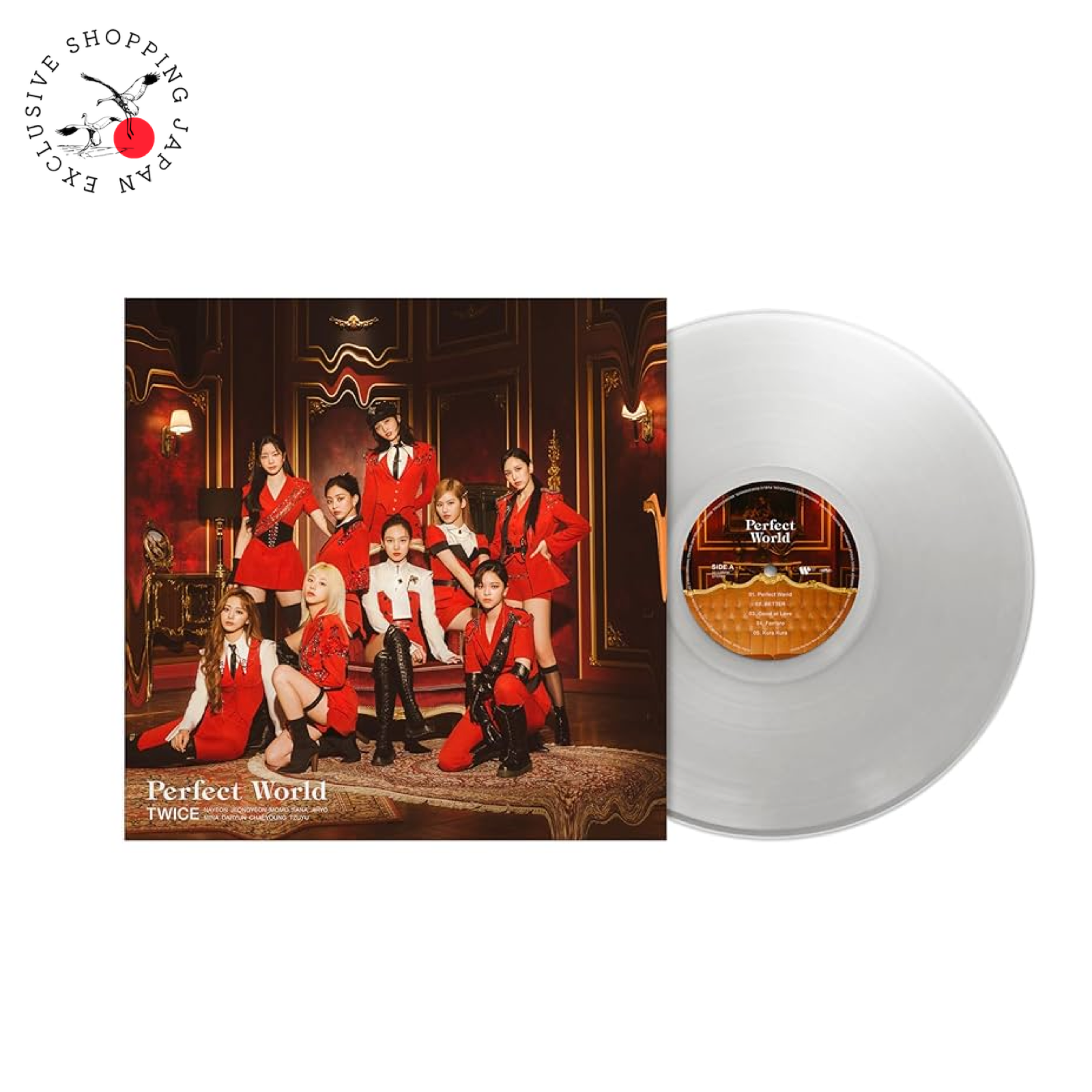 TWICE Japan 3rd Album Perfect World LP Vinyl Record Analog