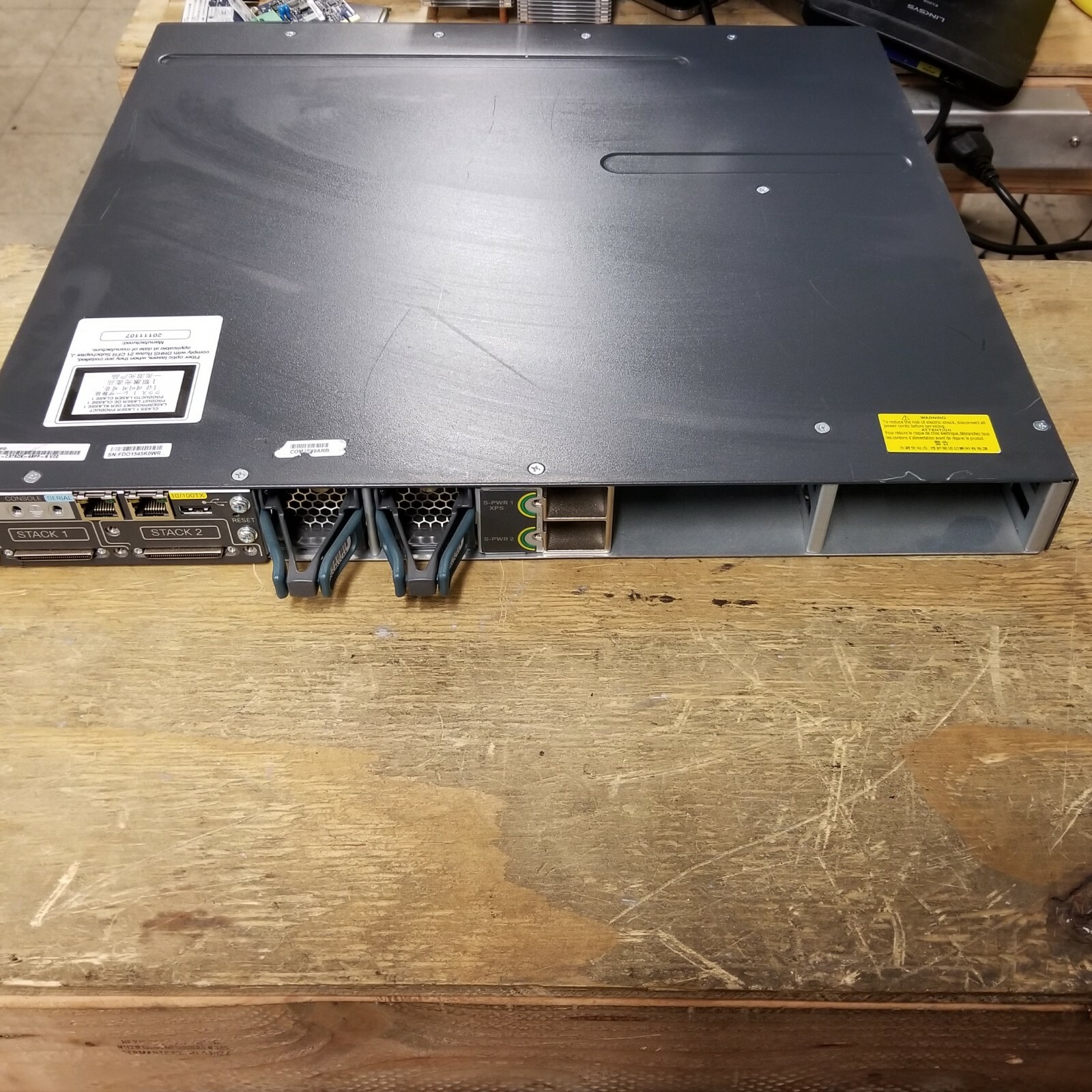 Cisco Anatel TNY-WS3750X-3560X (A) 48 Port Switch good condition