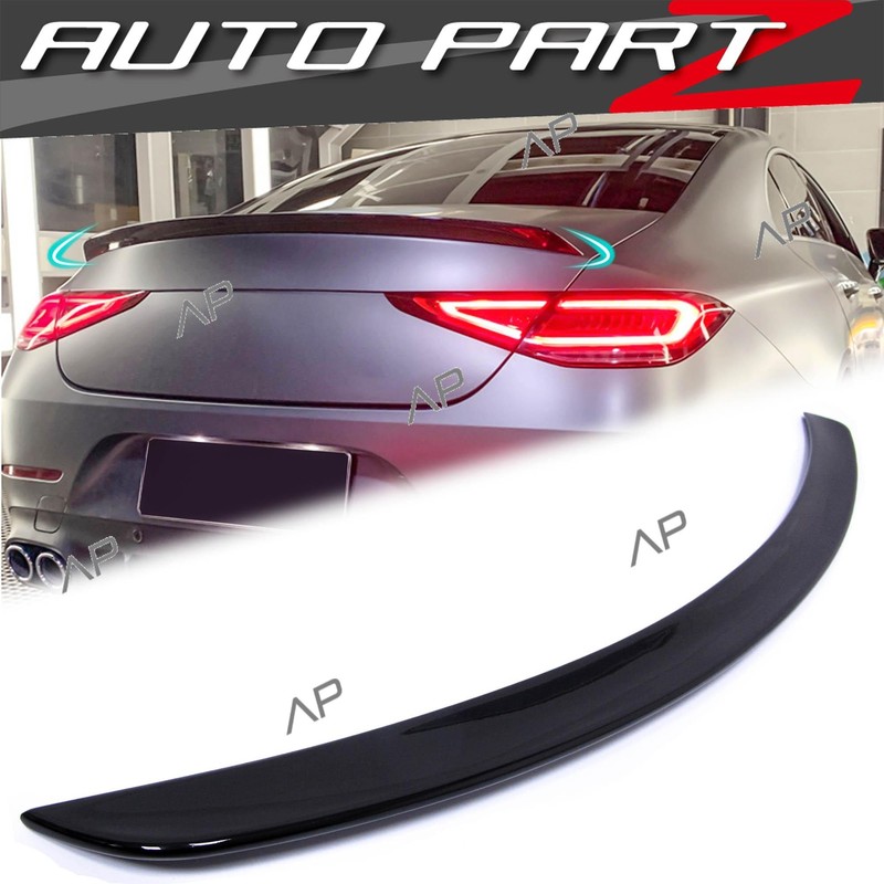 Spoiler Lippe Schwarz Glanz Heckspoiler FÃ¼R Mercedes Benz Cls C257 Limo 2018+