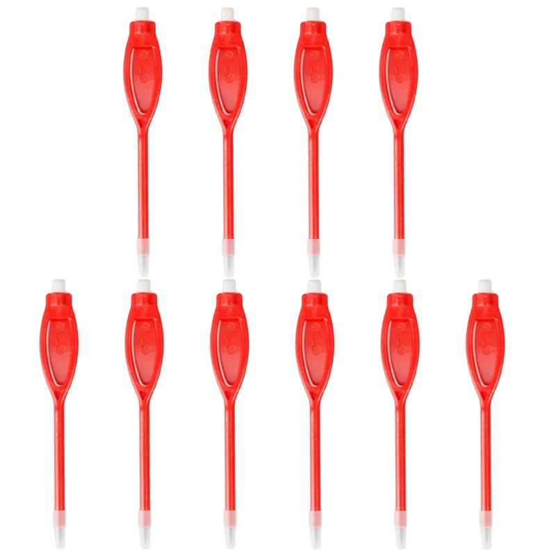 10pcs Plastic Golf Scoring Pen Pencil Clip Score Card Lead Golfer Accessories