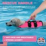 Doglay Dog Life Jacket- High Flotation Neoprene Dog Swimming Vest, Reflective Adjustable Life Vests for Boating, Lightweight Life Preserver with Handle and Double D-Rings for Small Medium Large Dogs