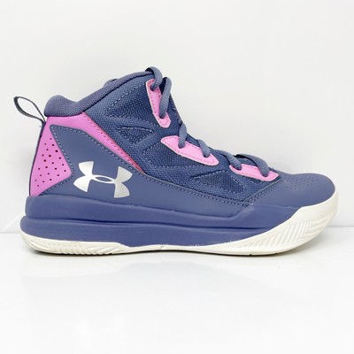 

Баскетбольные кроссовки Under Armour Boys Jet Mid 1274069-767, синие, размер 3,5 года, Синий, Jet Mid