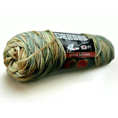 Red Heart Super Saver Variegated Yarn by the Skein - Aspen Print