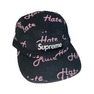 Supreme hate cheap camp cap