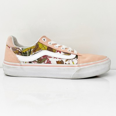 

Vans Womens Off The Wall 721356 Розовые повседневные кроссовки, размер 6,5, Розовый, Off The Wall