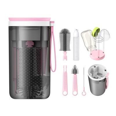 Travel Feeding Bottle Cleaning Set Nursing E4v3