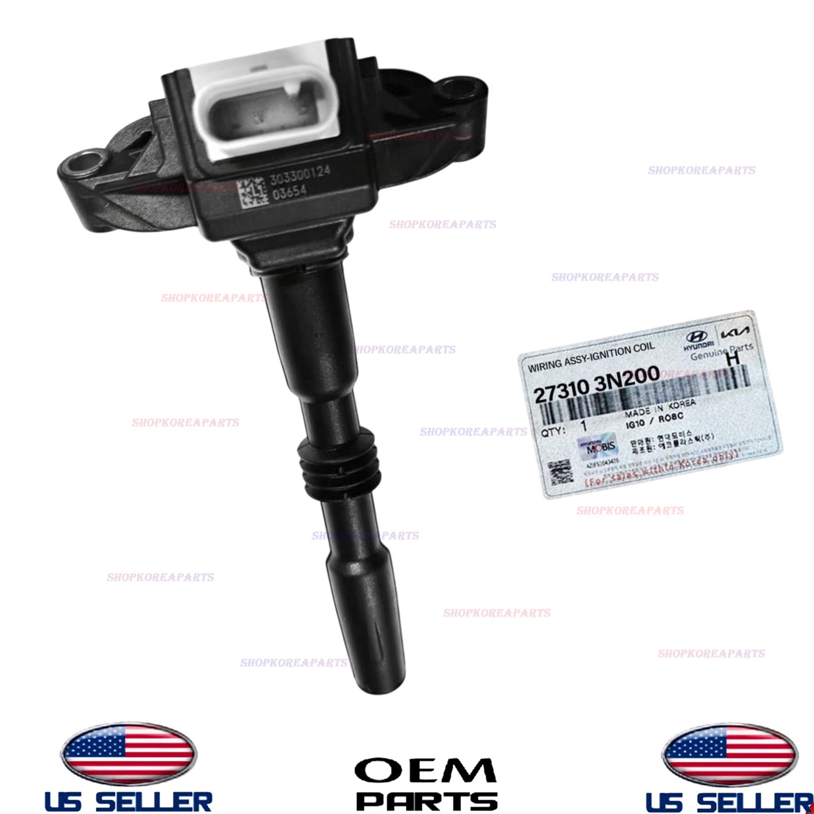ナルミン Genuine Engine Ignition Coil Front ⭐OEM⭐ Kia Carnival 3.5L 2022