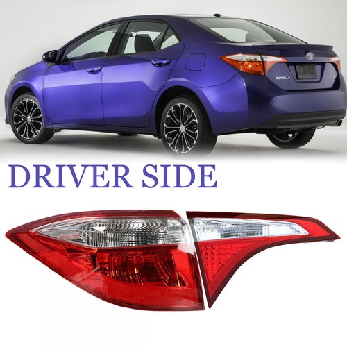Внутренний наружный задний фонарь для Toyota Corolla 2014 2015 2016 годов выпуска с левой стороны водителя
