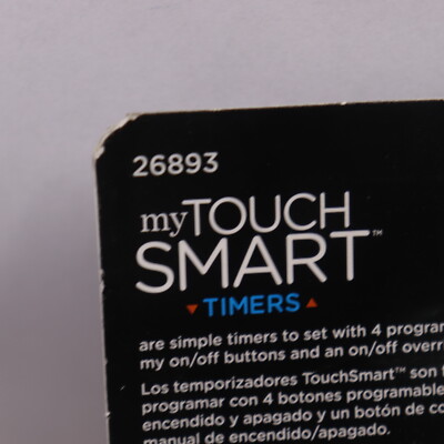 MyTouchSmart 24-Hour In-Wall Digital Timer & Enerlites Polycarbonate 2-Gang