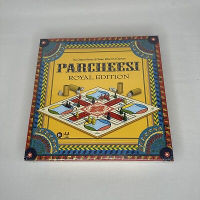NEW! Parcheesi Royal 2020 Edition Board Game Winning Moves Chase Race Capture
