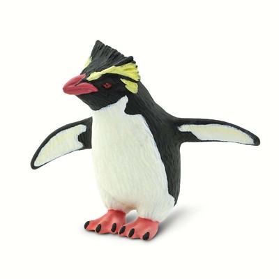 Фигурка животного Rockhopper Penguin Wild Safari Ltd 100149 НОВАЯ В НАЛИЧИИ НА СКЛАДЕ