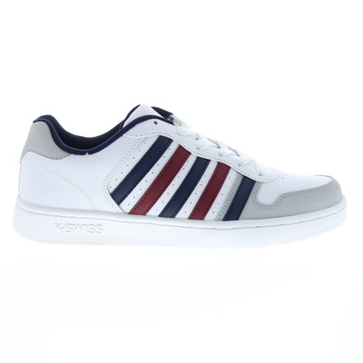 

K-Swiss Court Palisades 06931-164-M Мужские Белые Кожаные Кроссовки Lifestyle Обувь, Белый, K-Swiss Court Palisades