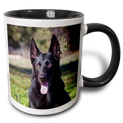 3dRose Portrait of a German Shepherd dog - NA02 ZMU0133 - Zandria Muench Beraldo