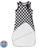 Rayon Made from Bamboo 0.5 Tog Baby Sleep Sack 18-24 Months Newborn Sleeping Bag Sack 2-Way Zipper Checkered Infant Wearable Blanket