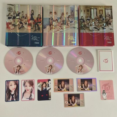 Album De Senal De Dos Veces Conjunto Con Tzuyu Photocard Conjunto Y Cd Ebay