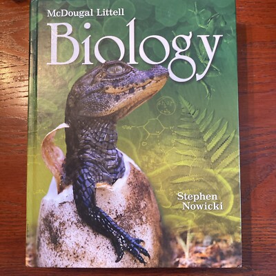 McDougal Littell Biology by Nowicki (2007, Hardcover)