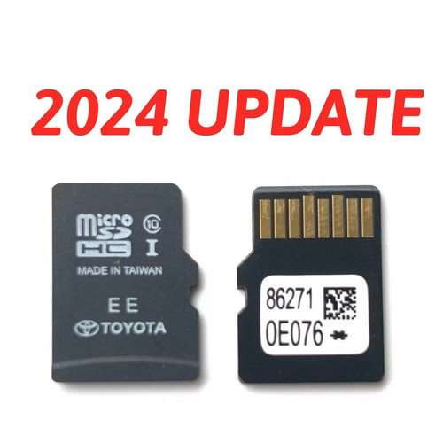 2024 MAP UPDATE GPS NAVIGATION MICRO SD CARD TOYOTA MODELS