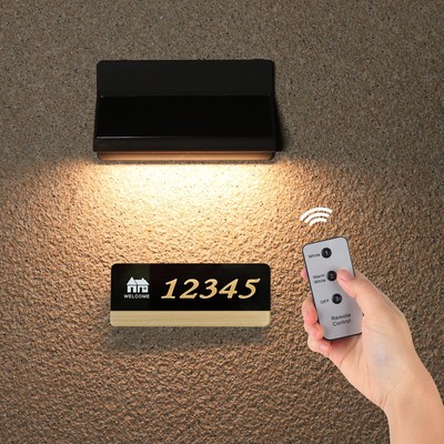100 Lumens Smart Entrance/Display/Wall Solar Light.Smart Tech.3 Days Continuo...