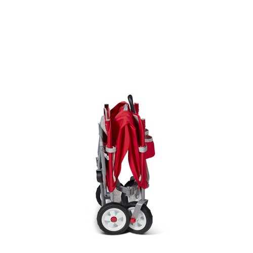 3-in-1 Tailgater Wagon with Canopy Folding Wagon Kids Push Wheeled Cart RED New