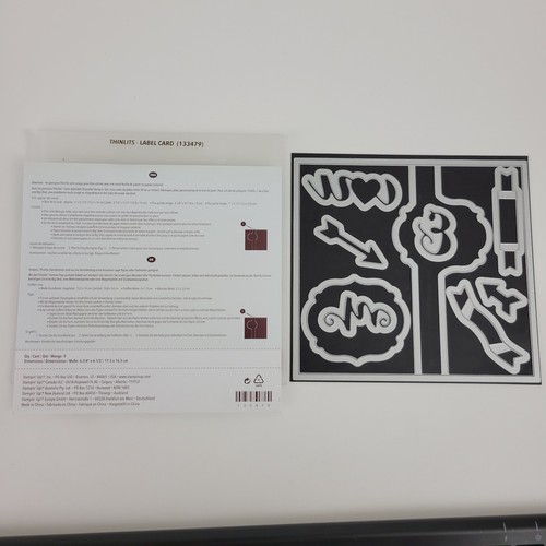 sizzix stampin’up シジックス　スタンピンアップ　ペナントXL Sizzix Stencil & Stamp Tool Accessory - Stamp & Spin Tool
