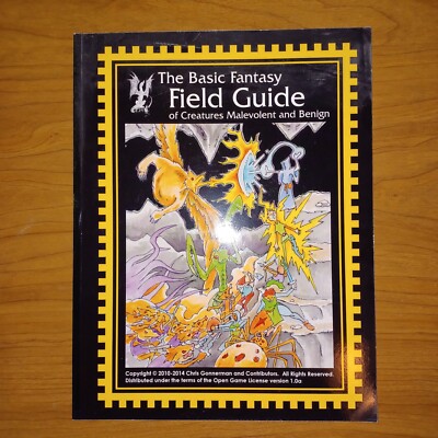 Basic Fantasy: Basic Fantasy Role-Playing Sourcebook - THE BASIC FANTASY FIELD G