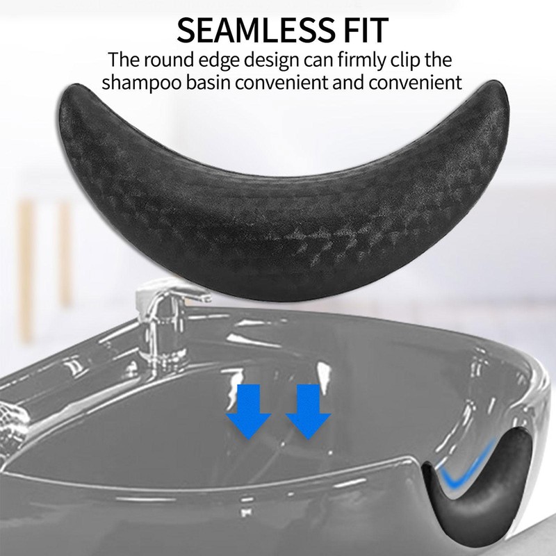 Shampoo Bowl Neck Rest Anti-slip Shampoo Bowl Neck Cushion Silicone Effectual