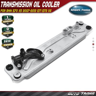 Transmission Oil Cooler w/ Thermostat for BMW E70 X5 2007-2013 E71 E72 X6 08-13