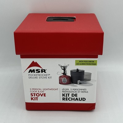 MSR PocketRocket Deluxe Stove Kit Brand New