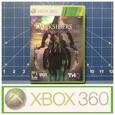 Darksiders II (Microsoft Xbox 360, 2012) CIB Pre-Owned TESTED & Guaranteed