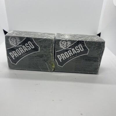 2 PRORASO Single Blade Post Shave Stone Natural Astringent for Aftershave #L19