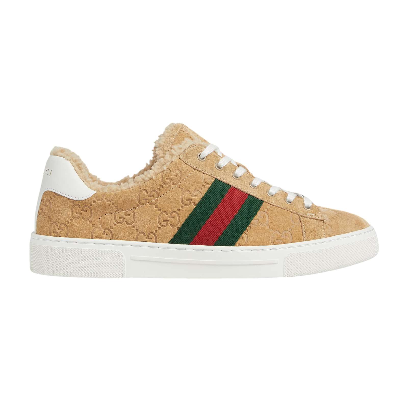 スニーカー GUCCI Woman Sneakers Beige 817276FAD3U 9750 Women's GG sneaker in beige and ebony Original GG | GUCCI® US